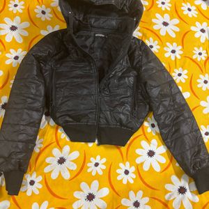 Swap Avail Black Leather Jacket