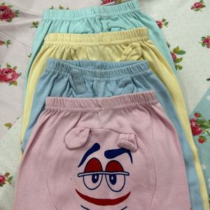 Unisex Infant Pyjamas Pack Of 4