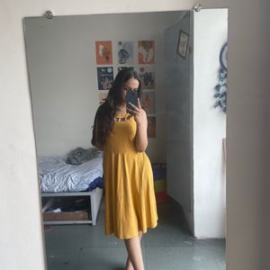 Mustard Dress