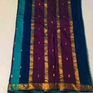 Multi Colour Cotton Silk Pure GadwalSaree