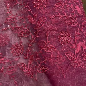 Burgundy/Wine Color Fabric