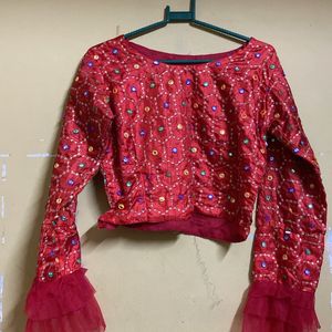 Red Skirt And Top (used)