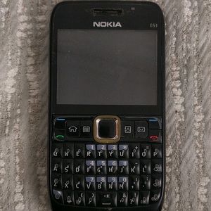 Nokia E 63 Working Condition But Half Display