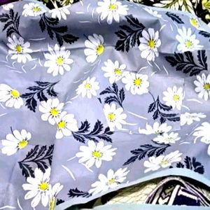 Grey Flower Apron Pack of 1