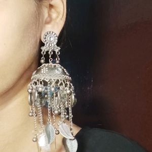 Oxidized Jhumka