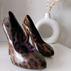 Authentic Dolce & Gabbana Leopard Print Heels