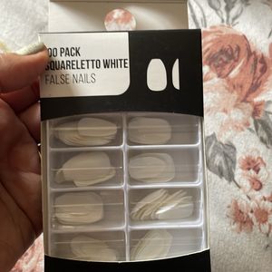 False Nails Bought From USA (14 Pink And 86 White)