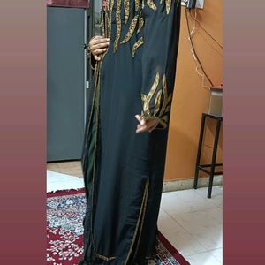 Dubai Abaya Coat Fully Embellished