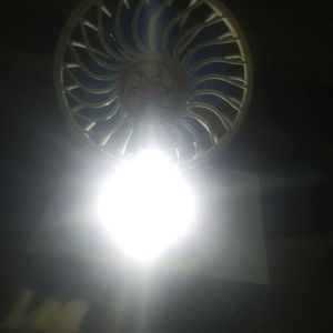 Mini Rechargeable Light And Fan