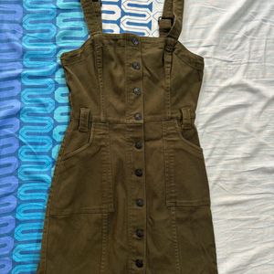 H&M Olive Green Dress