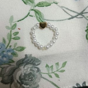 Heart Beaded Ring