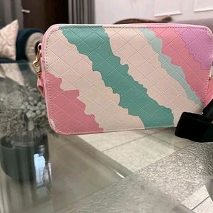 Designer Sling Bag for Girls/Women - Pink