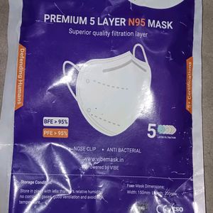 Premium 5 Layre N95 mask