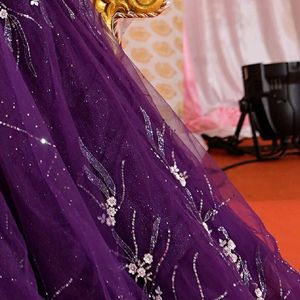 Purple lehenga