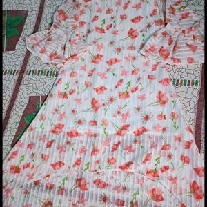 Woman High To Low Kurti