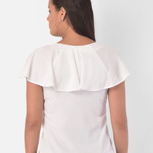 White Sequence Top