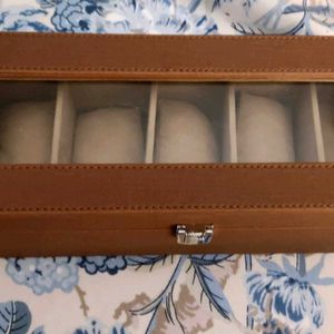 Wooden Watch' Organiser