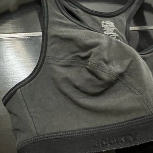 Jockey racer back non padded wireless sports bra