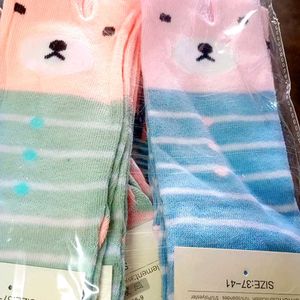 Fashionable Socks For Girls ❤ Combo Pack Of 2