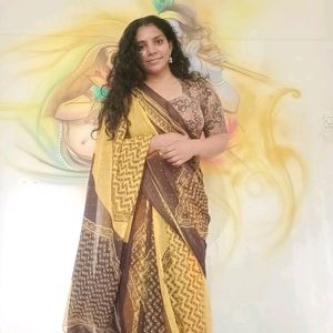 Vintage Chiffon Saree