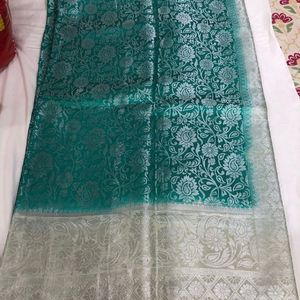 3 Sarees Combo(Black, Sea Green, Mustard Yellow)