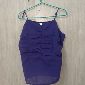 Navy blue Top By Kazo