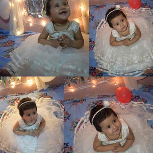 (9month-1.5yr)Fairy White Frock/Gown