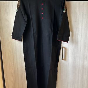 Anouk Black Kurtha