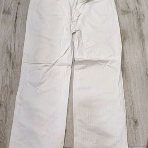 Sabrin White Cotton Jeans size 34 Cs0067