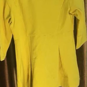 Shein Yellow Blazer