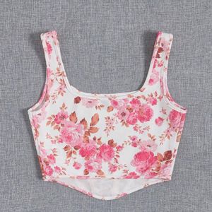 Floral Corset Top