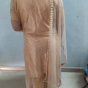 Up Down Kurta Set With Dupatta