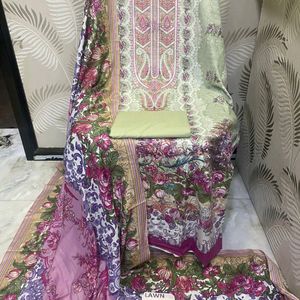 Pakistani Embroidered Dress