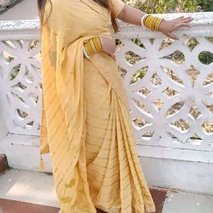 New Saree with Blouse