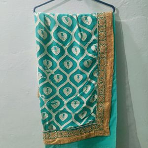 Multi Colour Shaded Saree