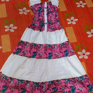 Pink Dress For Girls