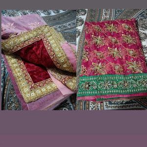 2 Saree .... Wedding Sare With Affordable Price 💖