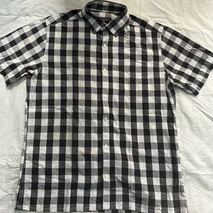 Black and white checked shirt - Diverse -M size