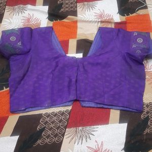 Designer Purple Blouse