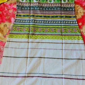 WOMEN ORIGNAL AURELIA SITCHED STRAIGHT KURTA