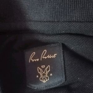 Solid Black Rare Rabbit Tshirt