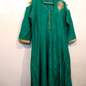 Ethnic Green Gown(Women)