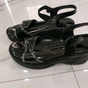 New Black Heel Sandals👡