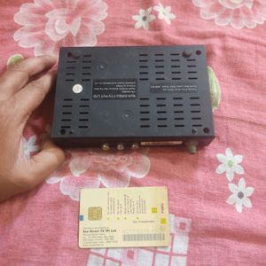 Sun Direct Setop Box Remote + Card