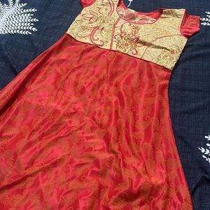 Red Function Wear Dress