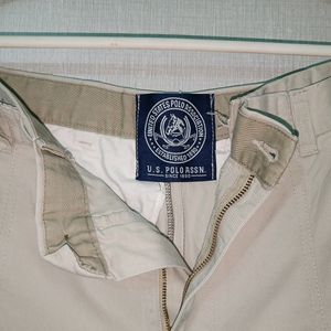 For Sale: Nearly New U.S.POLOASSN Ivory Shorts