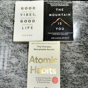 3 International Bestselling Books Set