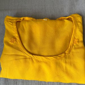 Yellow Haldi Kurta