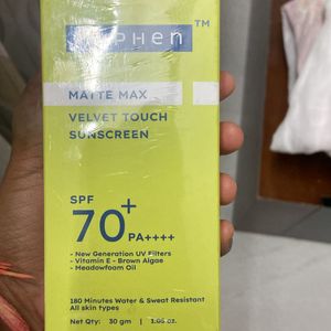 HYPHEN MATTE MAX VELVET TOUCH SUNSCREEN