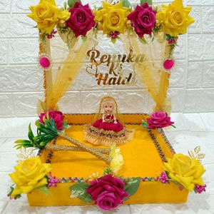 Haldi Platter, Mehndi Platter, Engagement Platter